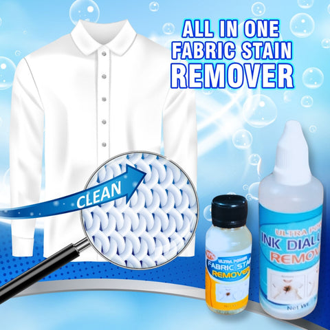 All in One Fabric Stain Remover 100ml (BUY BIG GET SMALL FREE )