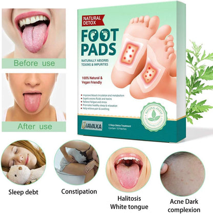 Detox Foot Pads (5 Patches) – Buy 1 Pack Get 1 Pack Free
