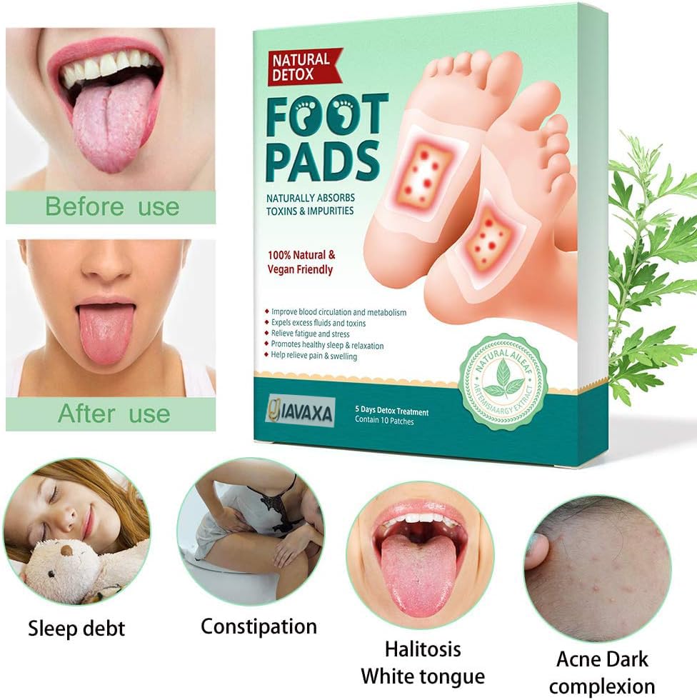 Foot Pads (10 Patches) – Buy 1 Pack Get 1 Pack Free